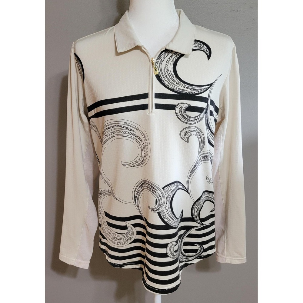 San Soleil UPF Performance Quarter Zip Pullover
